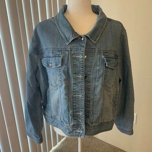Light wash jean jacket